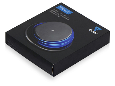 Беспроводное зарядное устройство Hybrid с ночником 