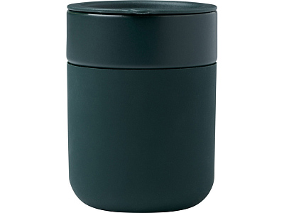 Кружка Java с силиконовой оберткой и пластиковой крышкой