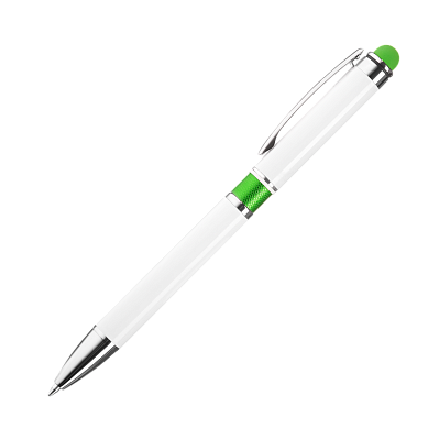 Шариковая ручка Arctic, белая/зеленая (Белый, зеленый)
