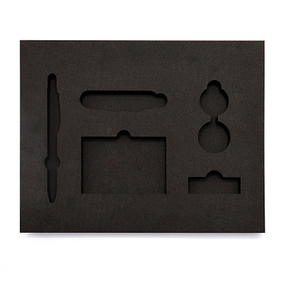 Ложемент ЭВАлюция под заказ 2 слоя (5мм+10мм), чёрный