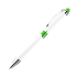 Шариковая ручка Arctic, белая/зеленая - Фото 1