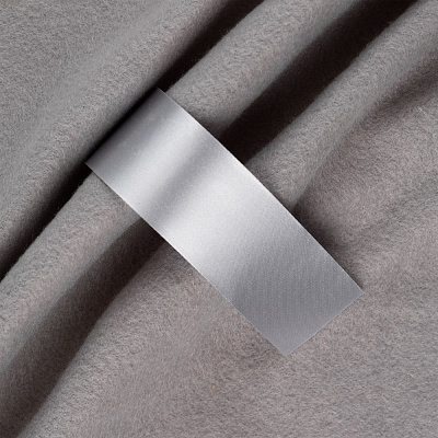 Лента сатиновая Satin 35 XXL, серая, 220 см (Серый)