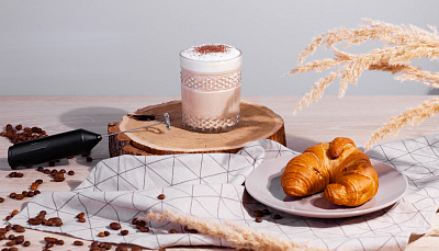 Набор "Coffee bean", бежевый, бежевый