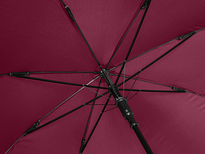 Зонт-трость Reviver  с куполом из переработанного пластика