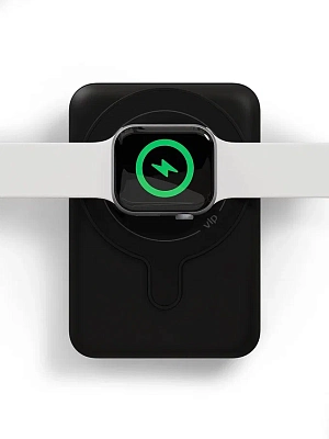 Беспроводной магнитный ПЗУ VLP Dual Magsafe PowerBank 10000, черный