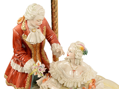 Лампа настольная Графиня де Лефлер