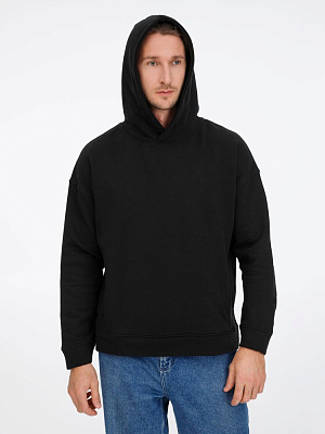 Худи оверсайз унисекс Tolla, черное