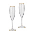 Набор для шампанского "Шампань", 2 фужера, прозрачный - Фото 1