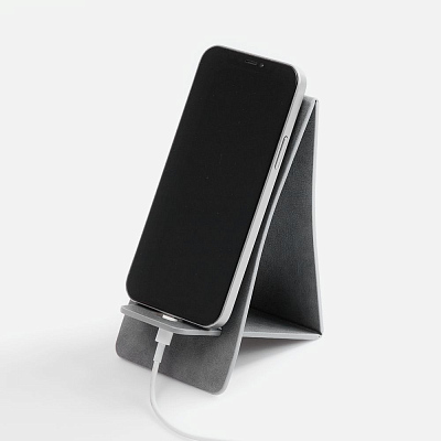 Подставка для телефона Petrus, серая