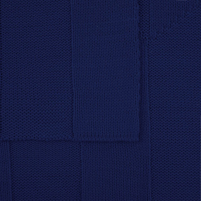 Плед Rombus, темно-синий (сапфир)