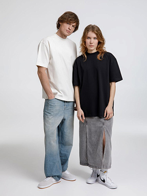 Футболка оверсайз унисекс Sideline, черная