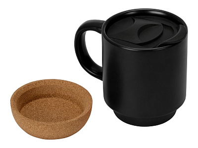 Кружка с пробковым дном и крышкой Denpasar