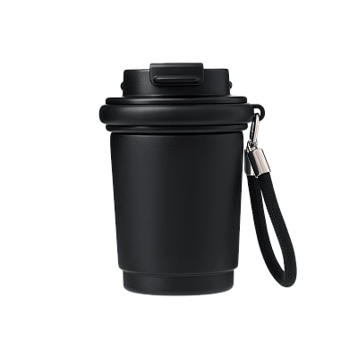 Термокружка вакуумная Сидней (Sydney), черная (Чёрный)