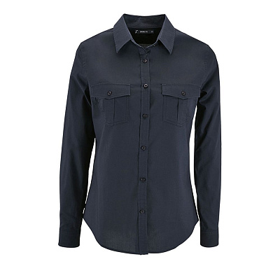 Рубашка женская Burma Women, темно-синяя (Тёмно-синий)