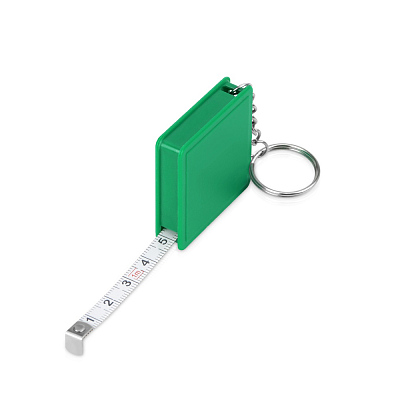 Брелок-рулетка Tape, зеленый-S
