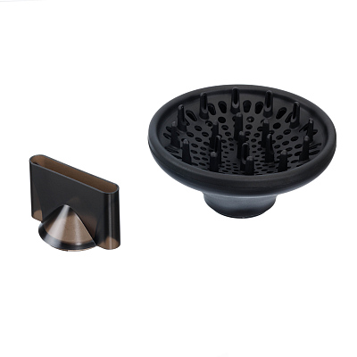 Фен DEWAL BEAUTY Triumph, кофейный, 1800-2000 Вт, бесщеточный мотор, 1 насадка, 1 диффузор