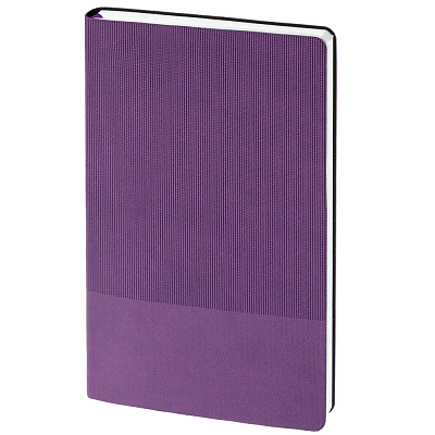 Ежедневник Knit, недатированный, фиолетовый