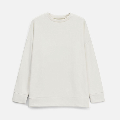 Свитшот унисекс S2, молочно-белый