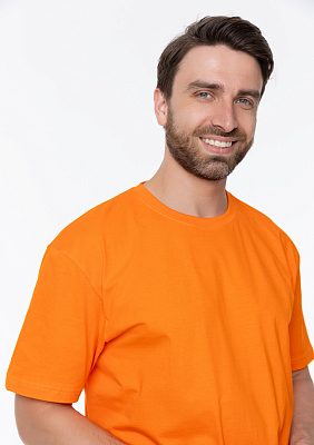 Футболка унисекс без бокового шва STAN хлопок 160, 02