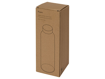 Бутылка для воды Pure c чехлом