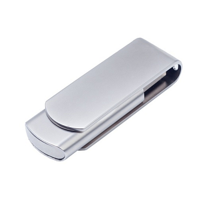 Металл 03 Твист металлический, матовый, 4Гб, переходник мини-пвх