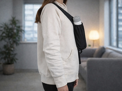 Сумка-слинг Nomad на одно плечо из водостойкого переработанного пластика