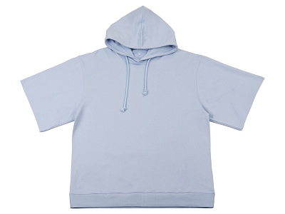 Худи оверсайз с коротким рукавом Warsaw унисекс