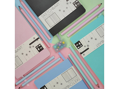 Скетчбук А5 Sketch & Art 100 г/м2, soft-touch