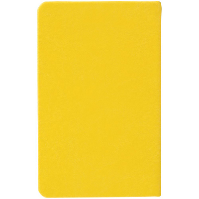 Блокнот Cluster Mini в клетку, желтый