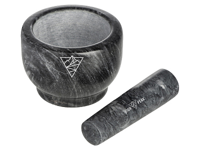 Мраморная ступка с пестиком Pesto