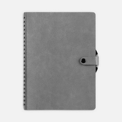 Ежедневник Strep Front на заказ, недатированный  (Серый)