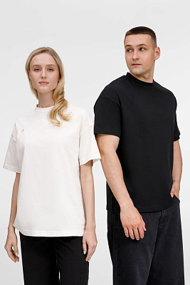 Футболка оверсайз унисекс Sinkopa, черная