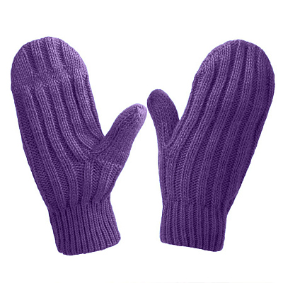 Варежки вязаные НАСВЯЗИ© шерсть/акрил