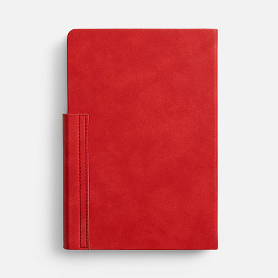 Ежедневник Leadmark, недатированный, красный