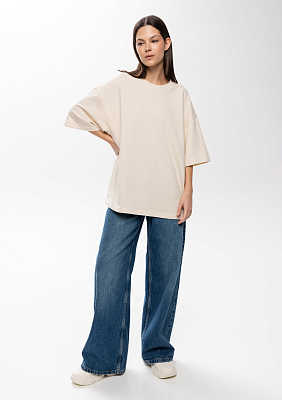 Футболка унисекс оверсайз STAN хлопок/полиэстер 260, 40