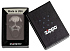 Зажигалка ZIPPO Screaming Monster с покрытием Black Ice®, латунь/сталь, черная, 38x13x57 мм - Фото 6