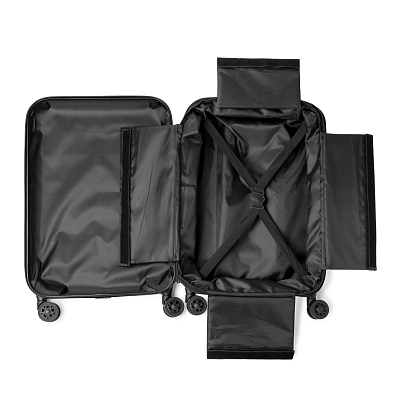 Чемодан FOLDY, Серебряный