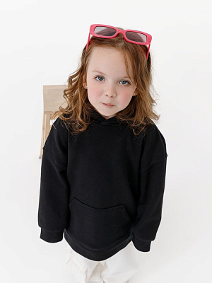 Худи детское оверсайз Houdini, черное