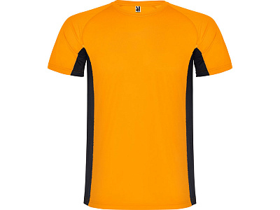 Спортивная футболка Shanghai детская (Неоновый оранжевый/черный)