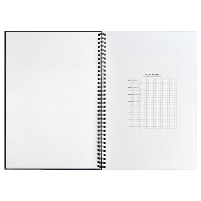 Ежедневник Notera, недатированный, синий