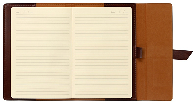 Бизнес-блокнот А5 с клапаном Fabrizio