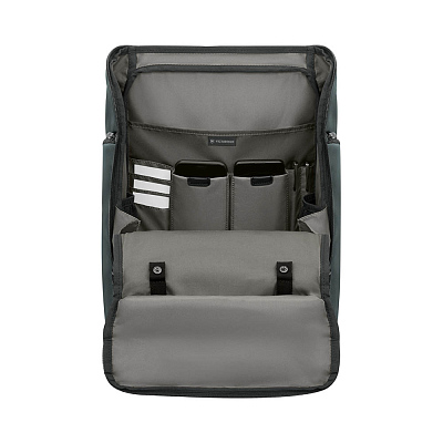 Рюкзак VICTORINOX Altmont Professional Fliptop Laptop Backpack 15'', зеленый, полиэфирная ткань, 33x26x49 см, 26 л