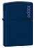 Зажигалка ZIPPO Classic с покрытием Navy Matte, латунь/сталь, синяя, матовая, 38x13x57 мм - Фото 1