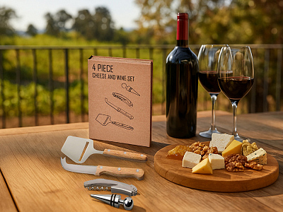 Подарочный набор для вина и сыра Reze