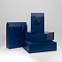 Подарочная коробка-трансформер средняя, синяя - Фото 6