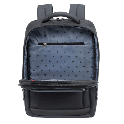 Рюкзак TORBER VOYAGE c отделением для ноутбука 17'', черный, полиэстер 900D, 31х17х44 см, 18 л