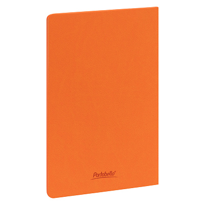 Блокнот Corsa slim, оранжевый