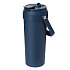 Термокружка вакуумная Solo, синяя - Фото 4