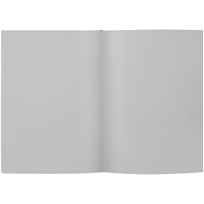 Ежедневник Flat, недатированный, серый