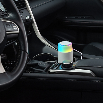 Очиститель воздуха с подсветкой Пьюр (Pure), белый